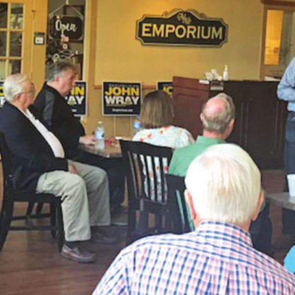 Grayson hosts Meet-and-Greet with Wray