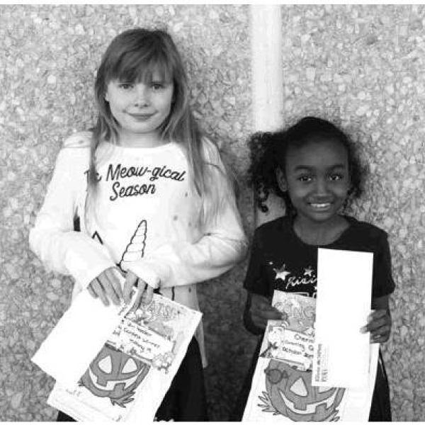 October Coloring Contest winners announced