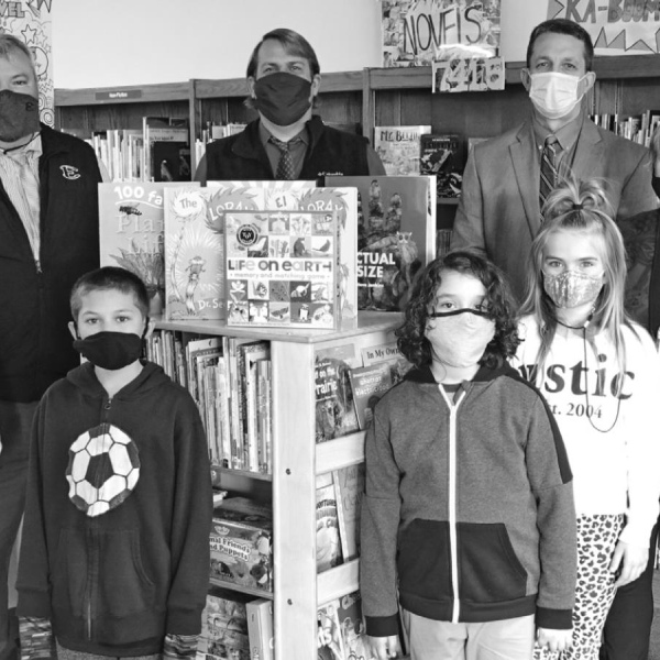 Environment education station presented at Bowie