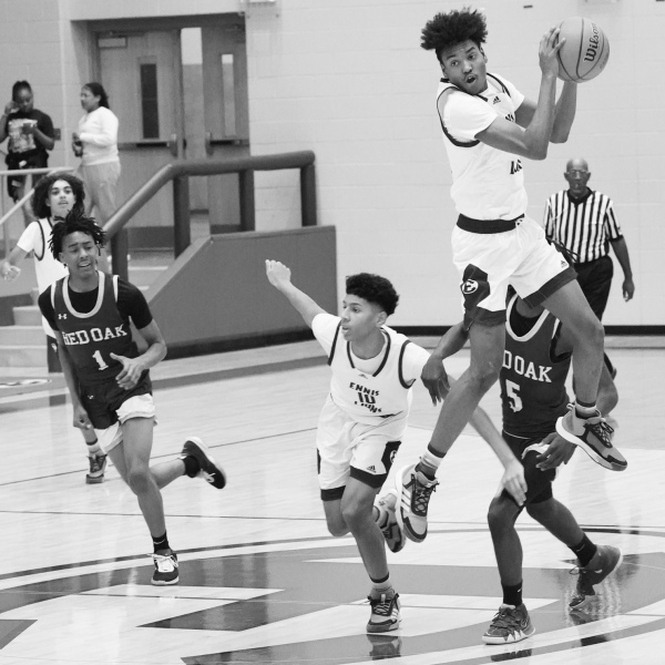 Red Oak teams dominate Ennis in hoops