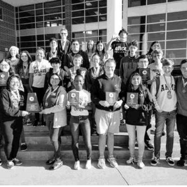 Speech and academic team earns first place