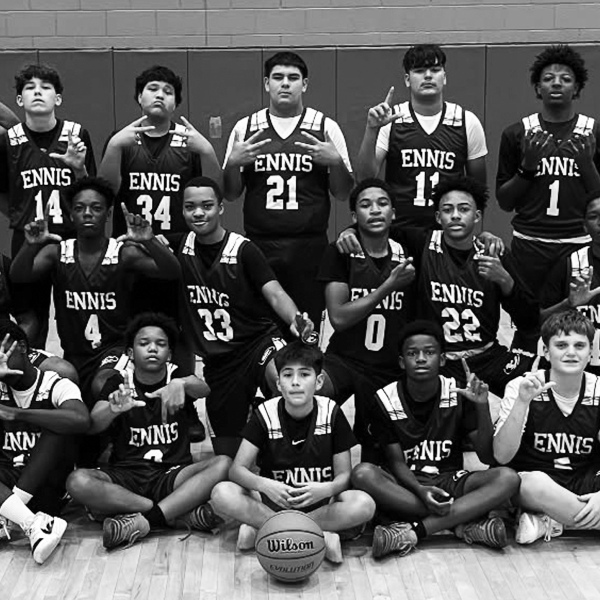 Up and coming Lions hoopsters shining as Ennis 8th graders