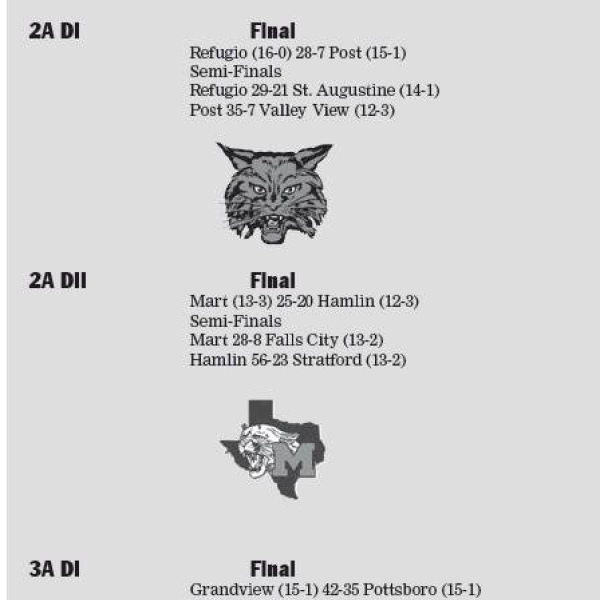 The 2019 Football Championship Class of Texas