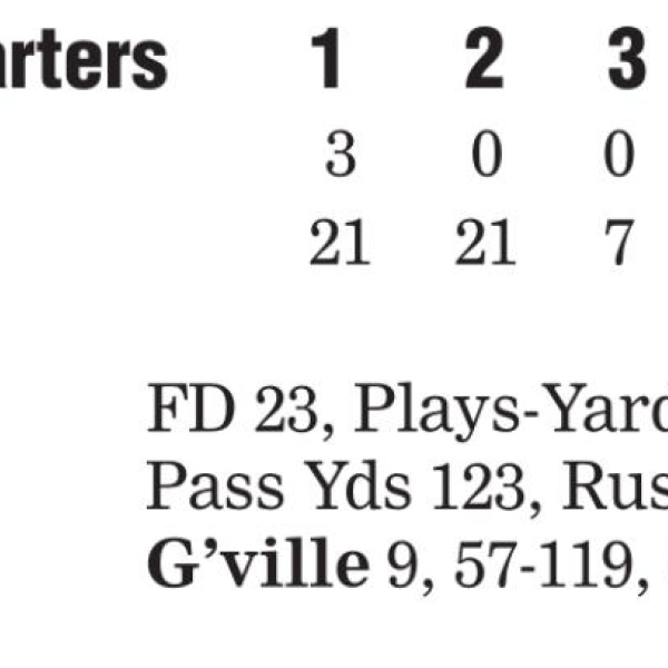 Ennis runs away from G’ville