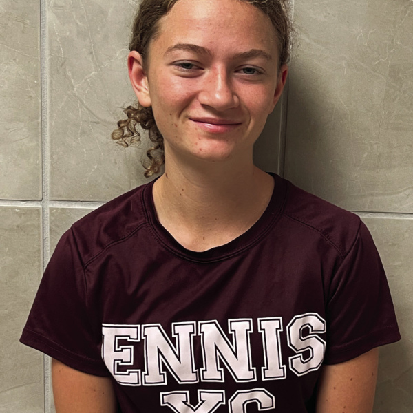 Ennis Athletics Photo Samantha Johnson topped all Varsity girls.