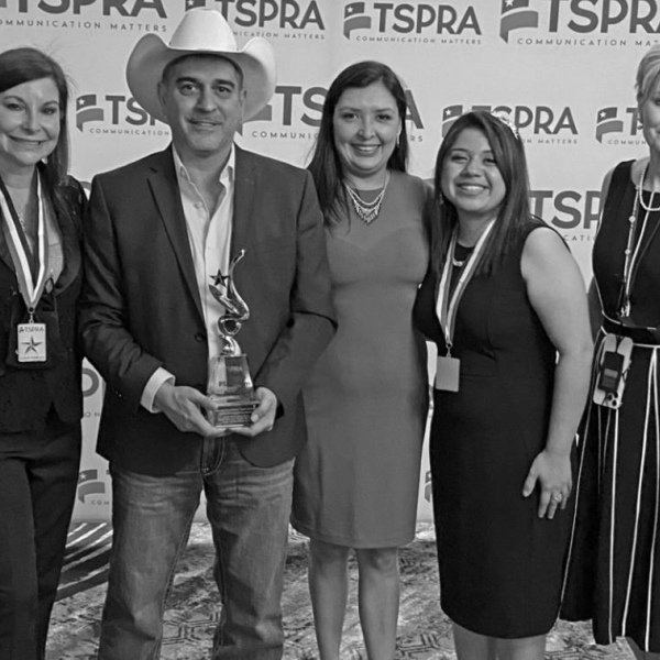 Del Barrio awarded by TSPRA