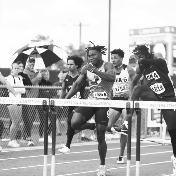 Hurdling his way to the top