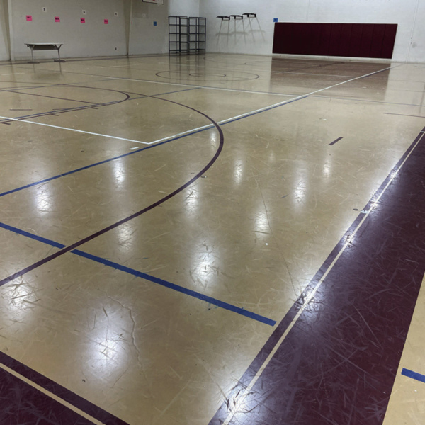 Alamo gym gets new flooring