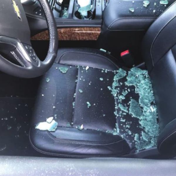 Rash of car burglaries along I-45