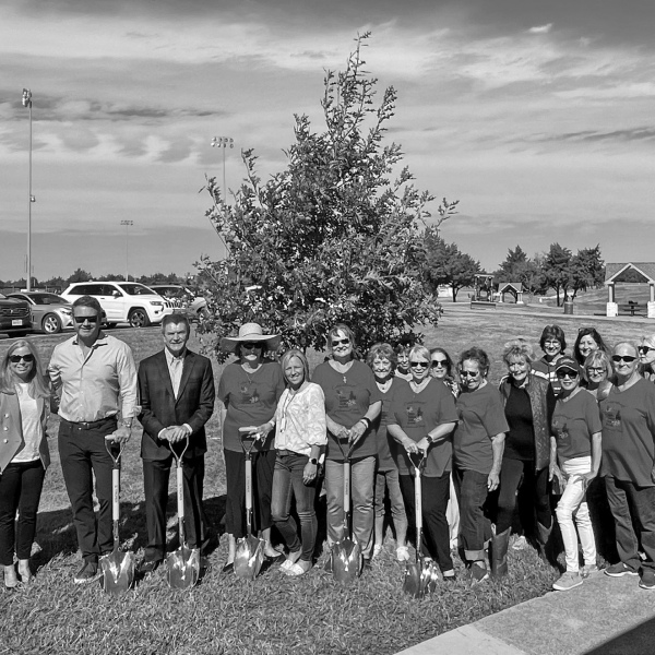 Arbor Day with the Ennis Garden Club at Bluebonnet Park