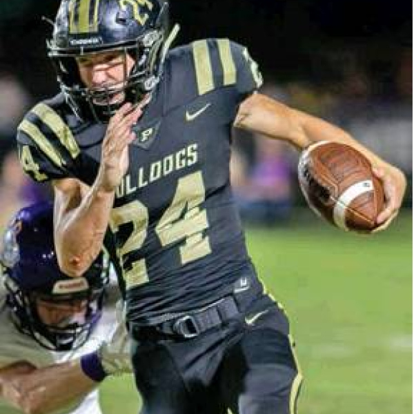 Bulldogs (5-0) hammers Herd, 38-19