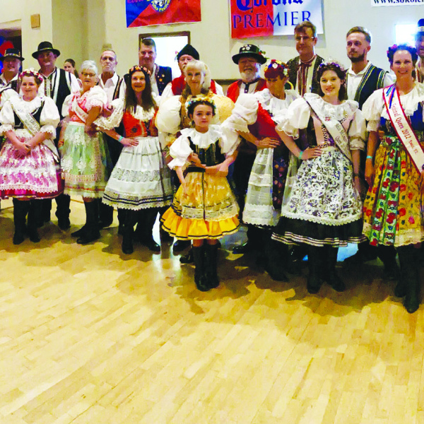 Czech Beseda Dancers perform