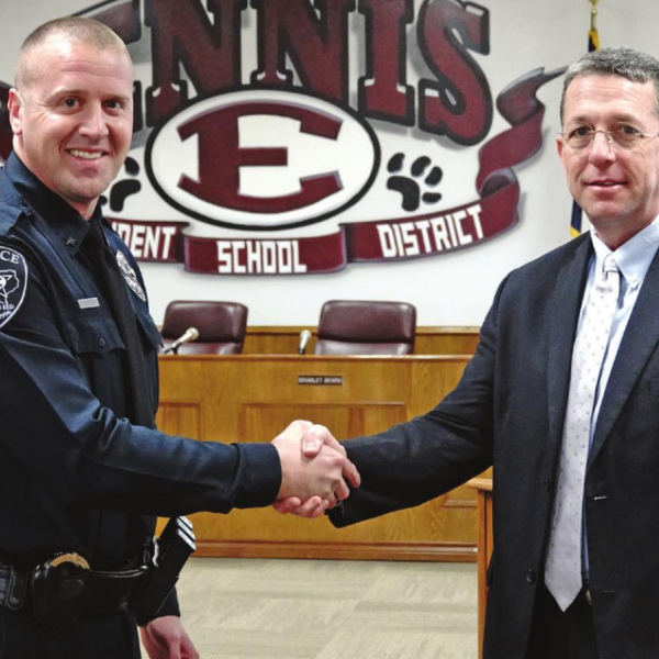 Taming the tension Tullos talks security on Ennis’ 11 campuses