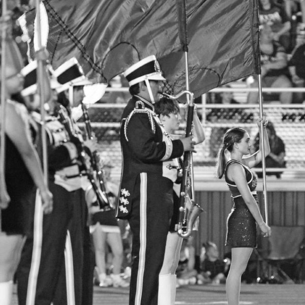 H.S bands star at halftime