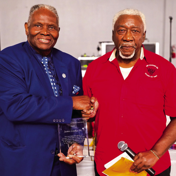 Leaks, Beasley honored by GWCHSAA