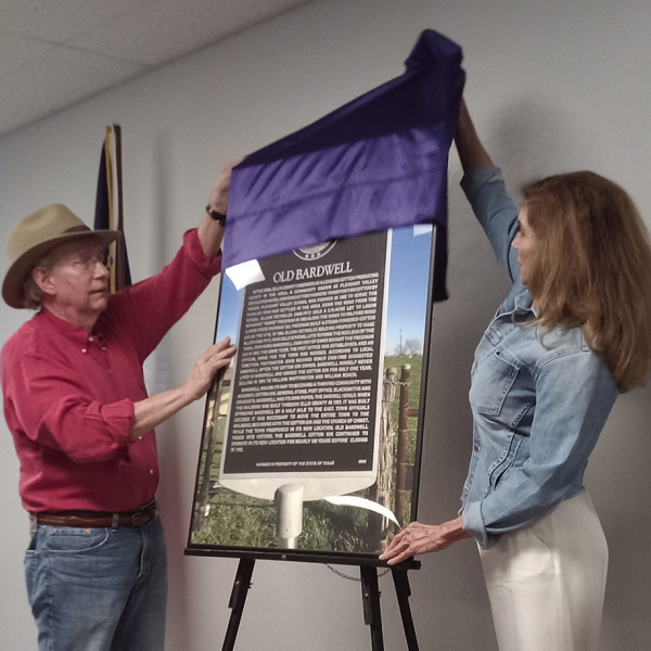 Bardwell historical marker dedicated