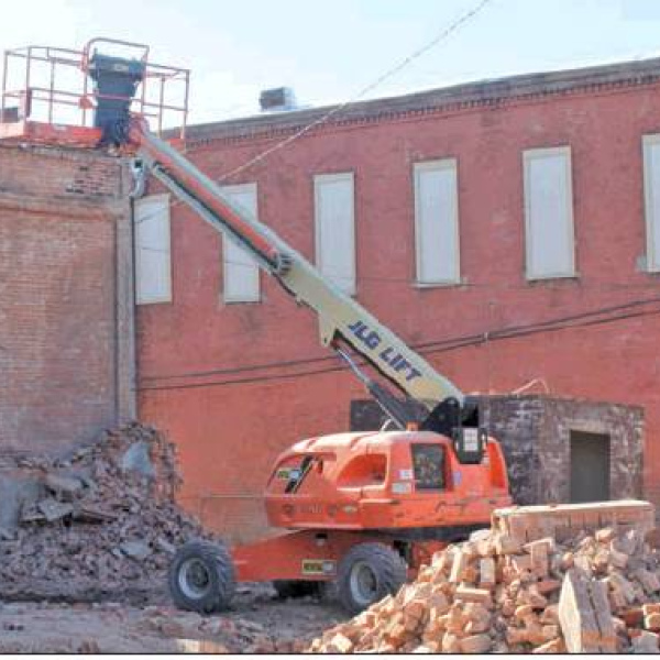 Ennis Avenue eyesore excavated this week