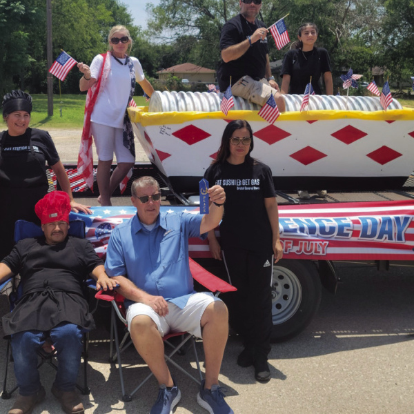 Bristol Store’s sushi float places 1st
