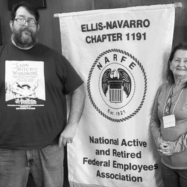 NARFE hosts Warehouse Living Arts director in Corsicana