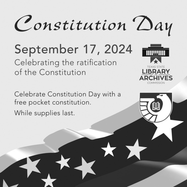 Celebrate Constitution Day with TSLAC