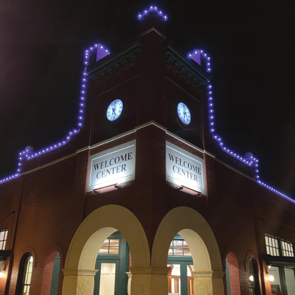 Turning on the lights of Ennis