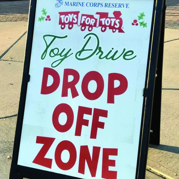 Live Toy Drive, Monday, 5-9p.m. downtown