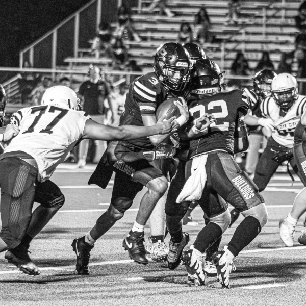 Palmer’s Eric Cisneros vs Life Oak Cliff in the October 25 game.