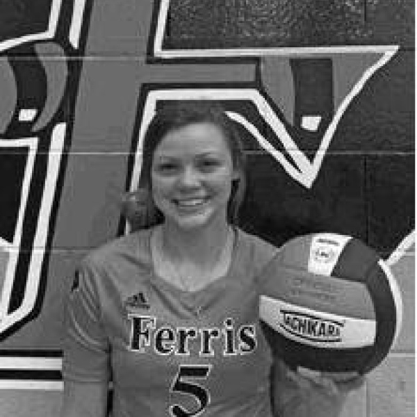 Ferris has pair earn VB all-district