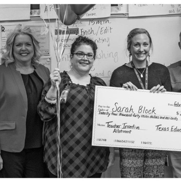 Rice teachers receive incentive cash awards