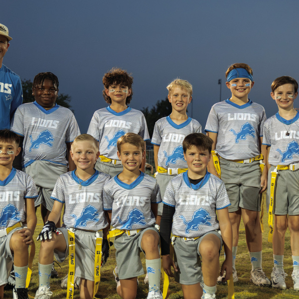 Youthful Lions earn crown in flag football
