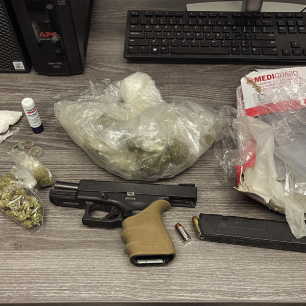 Traffic stop in Ferris leads to drug arrest