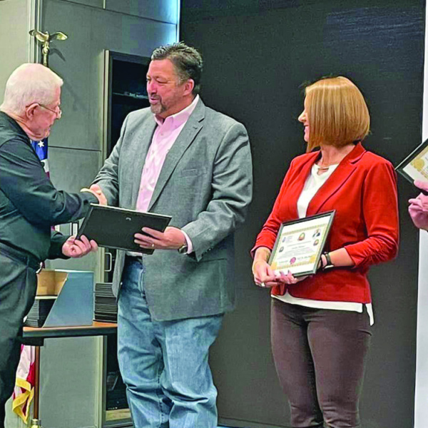Grayson honored for victim response service
