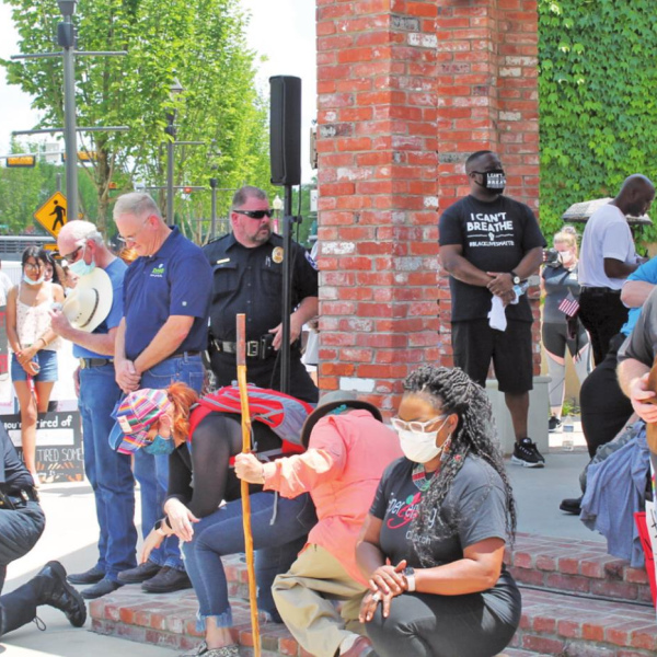 BLM March goes without a hitch
