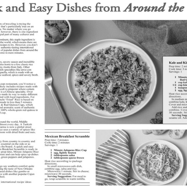 Quick and! Easy Dishes from Around the Globe