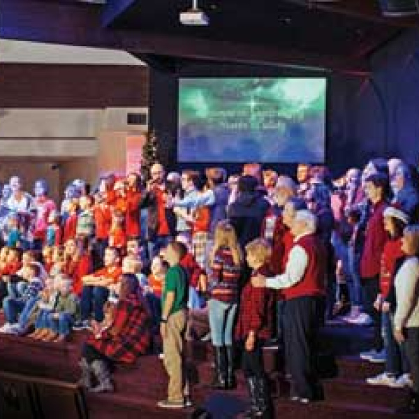 Christmas video spotlights Ennis