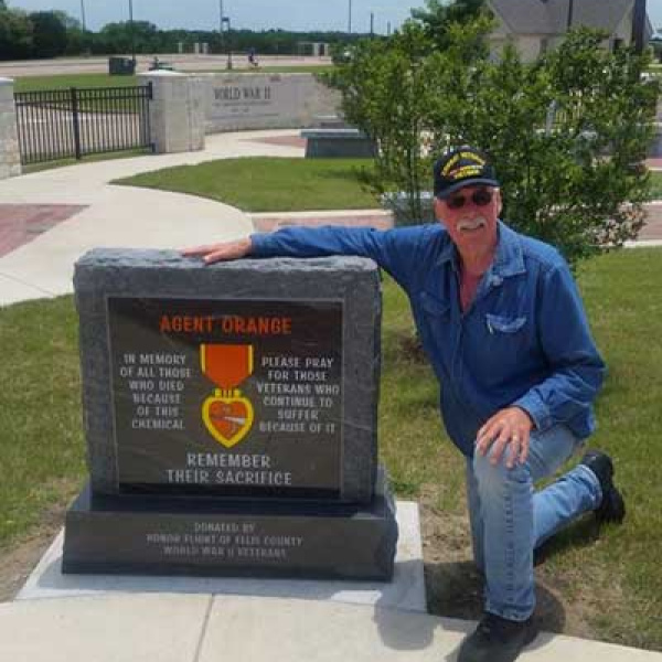 Veteran with Ennis ties fights on