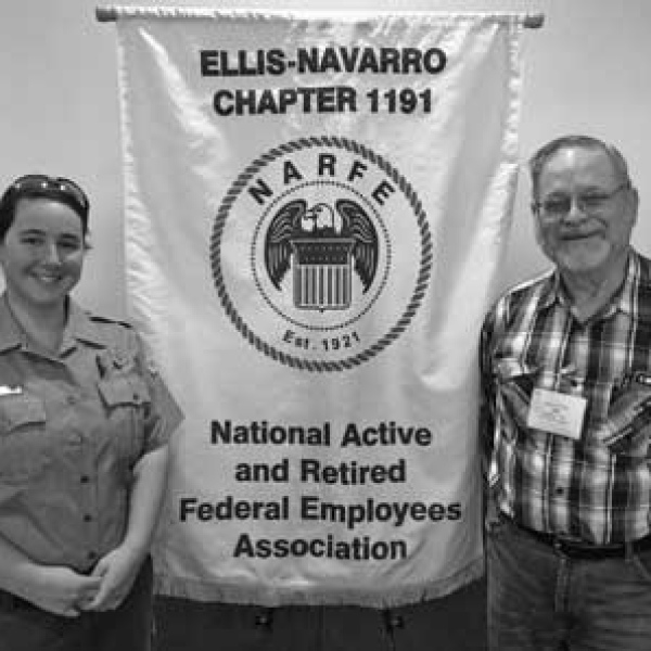 Stephanie Hebert with U. S. Corps of Engineers Speaks to NARFE