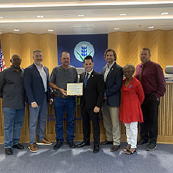 City of Ennis honors Employee of the Month