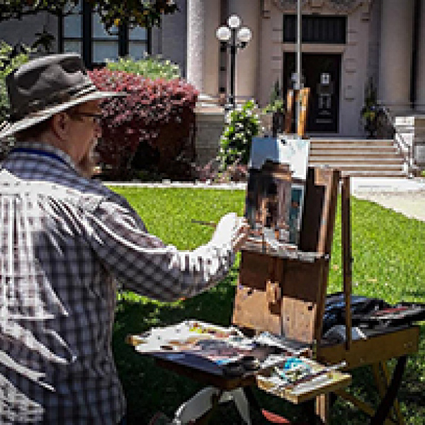 Texas artist to give demo