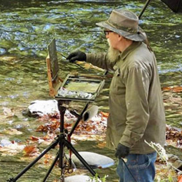 Capturing life in paint, artist presents Demo for ECAA