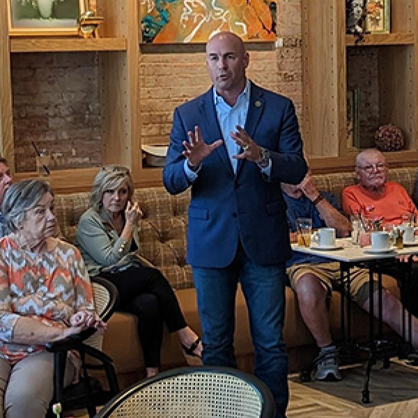 Congressman Ellzey packs house in Ennis