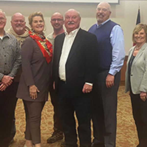 Honoring an Ennis Pillar