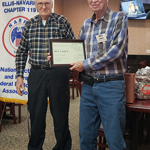 NARFE Chapter 1191 officers for 2023 sworn in