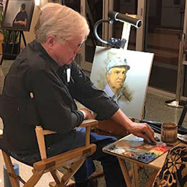 Ellis County Art Association presents: Portrait Painting Made Easier with Gene Dillard