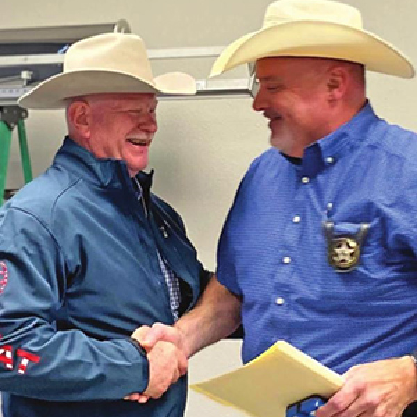 Sheriff Norman welcomes deputies, chaplain