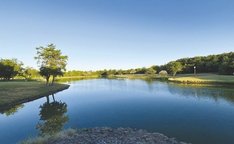 Lions Park is located on West Lampasas at Hall Street. Von Ruether Photo