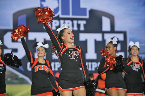 Ferris cheers in swarms at UIL state competition in Ft. Worth